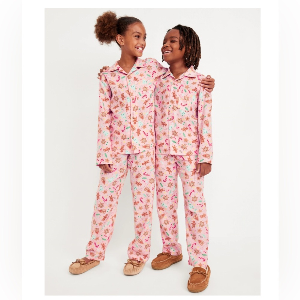 Old Navy Candied Ginger Youth Pajamas
